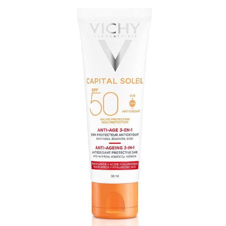 Vichy Capital Soleil Soin Anti-Âge 3-en-1 SPF 50