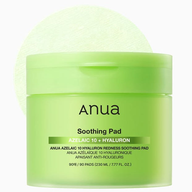 Anua Azelaic 10 Plus Hyaluron Redness Soothing Pads